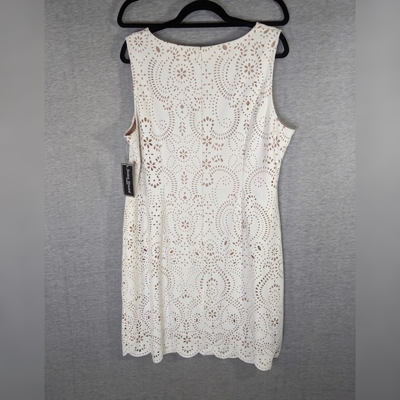 2x 👯‍♀️Host Pick⚡️Jessica Howard Laser Cut Shift Dress - Picture 4 of 10